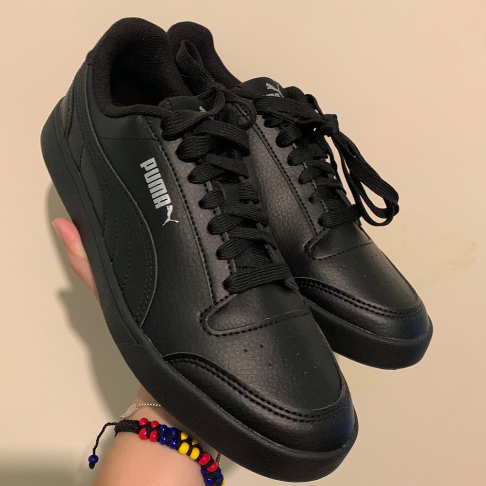 Black Puma shoes